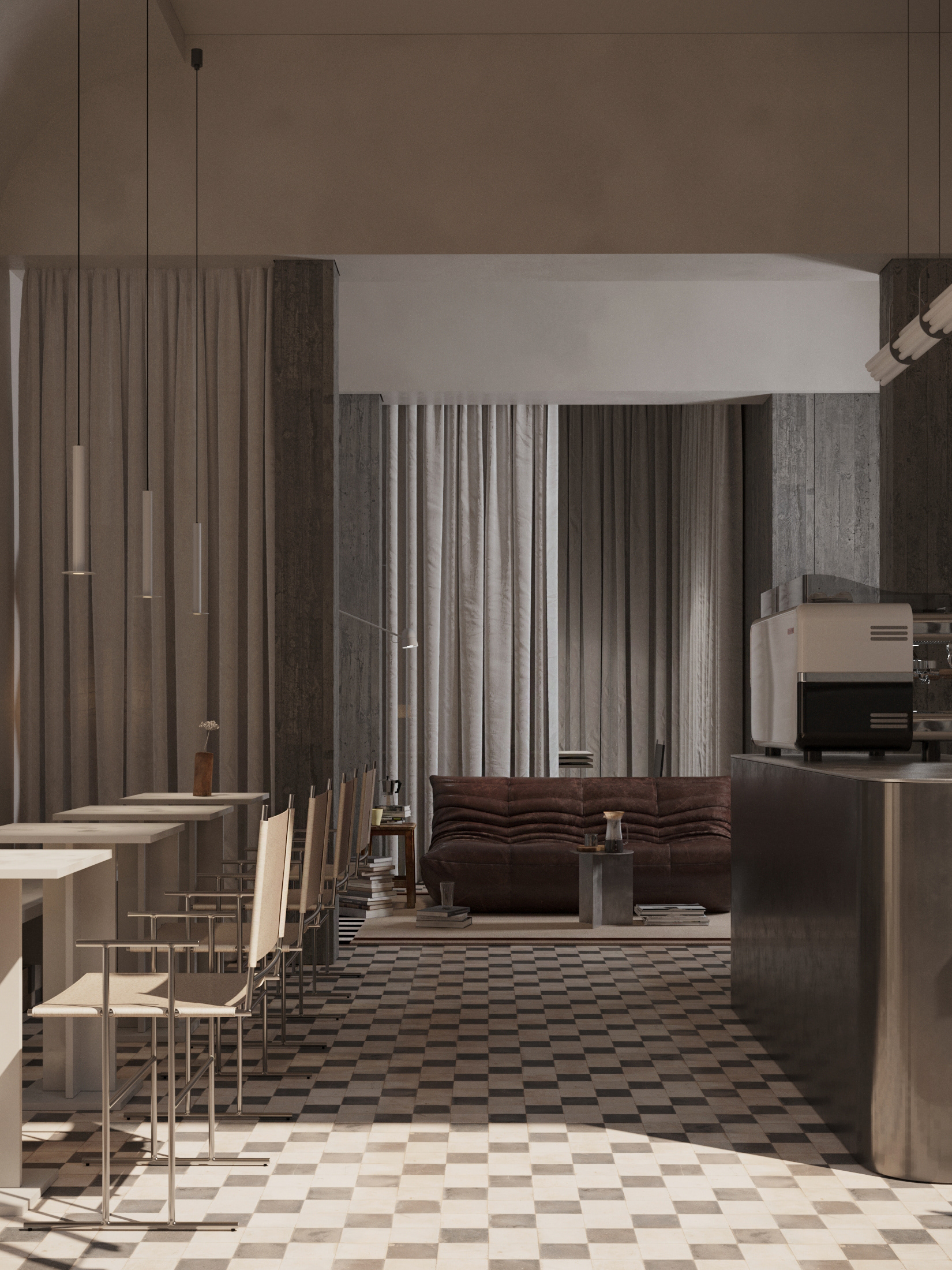 浅酌细品咖啡馆兼餐厅-56