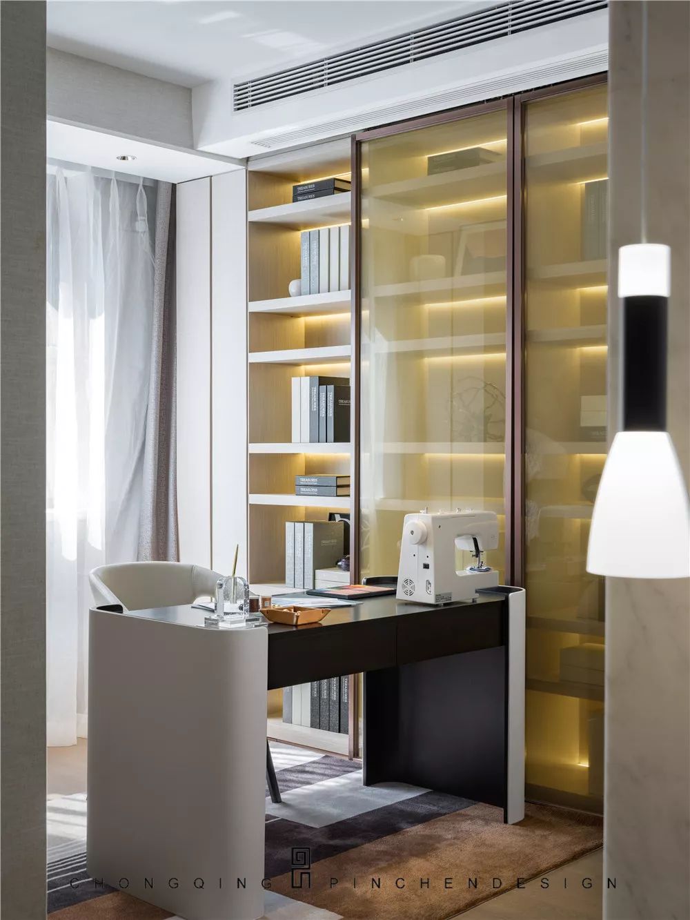 和泓·长白府轻奢样板间 | 现代生活与自然之美的融合-60