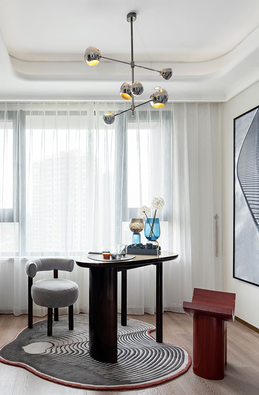 新海派风格打造 150㎡精致生活空间-28
