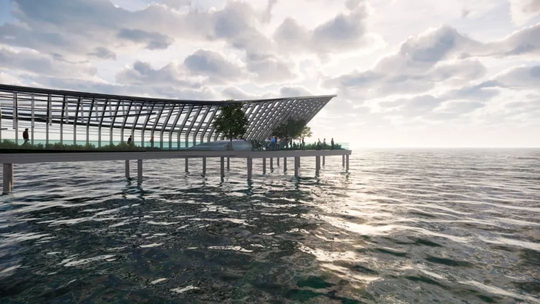 海浪之舞 | 滨海栈桥的空间艺术-10