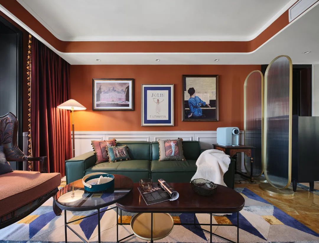 石家庄碧桂园复古混搭风精装房改造丨中国石家庄丨本居设计-2