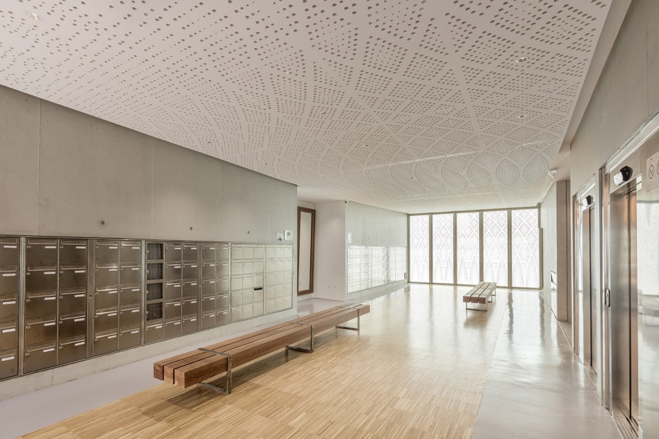 巴黎 Simone Veil 学生宿舍楼，融入城市环境的清晰建筑表达-29