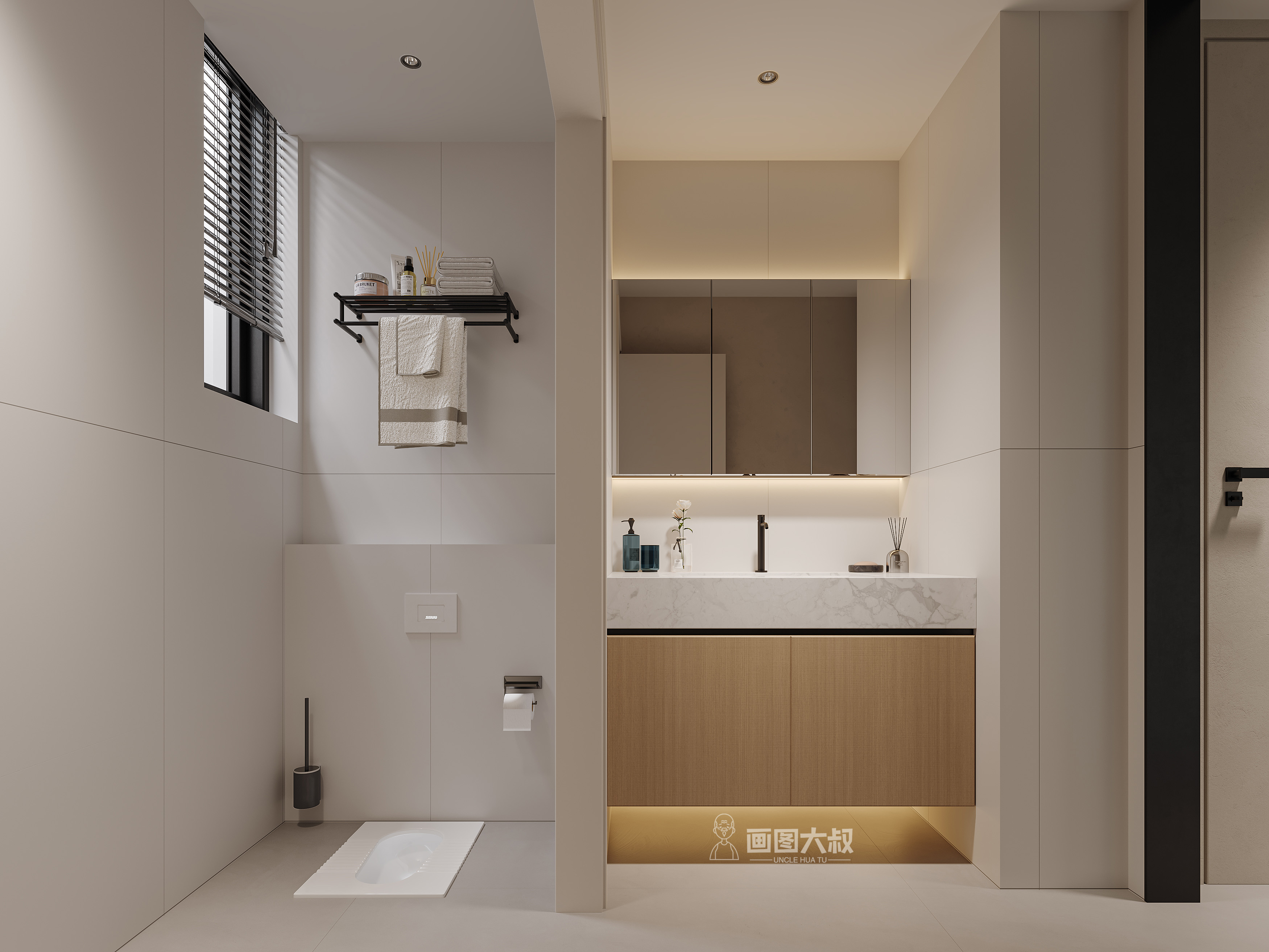 现代黑白灰表现-17