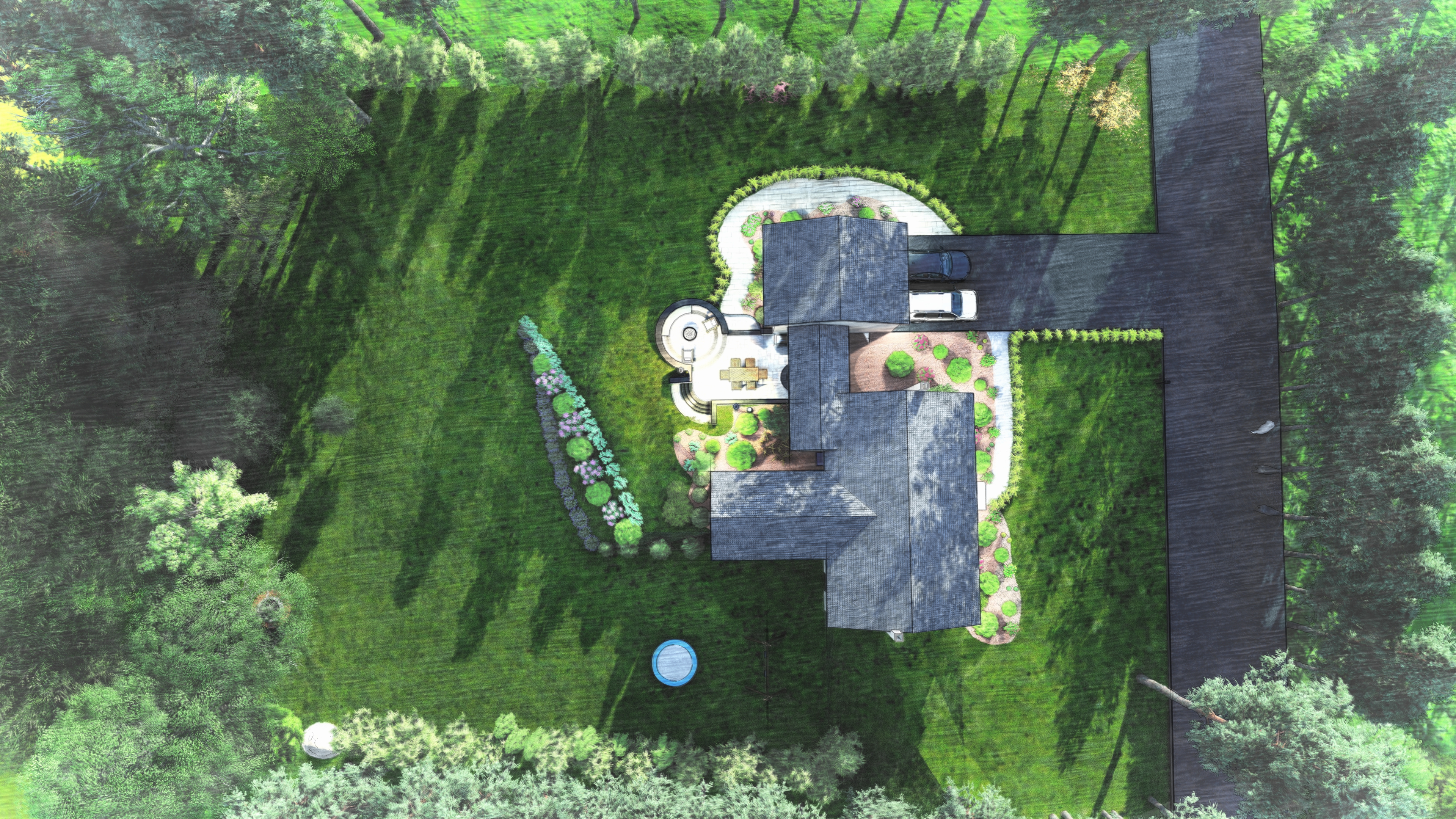 FRONT ENTRANCE & BACKYARD LANDSCAPING @BALTIMORE - MD-5