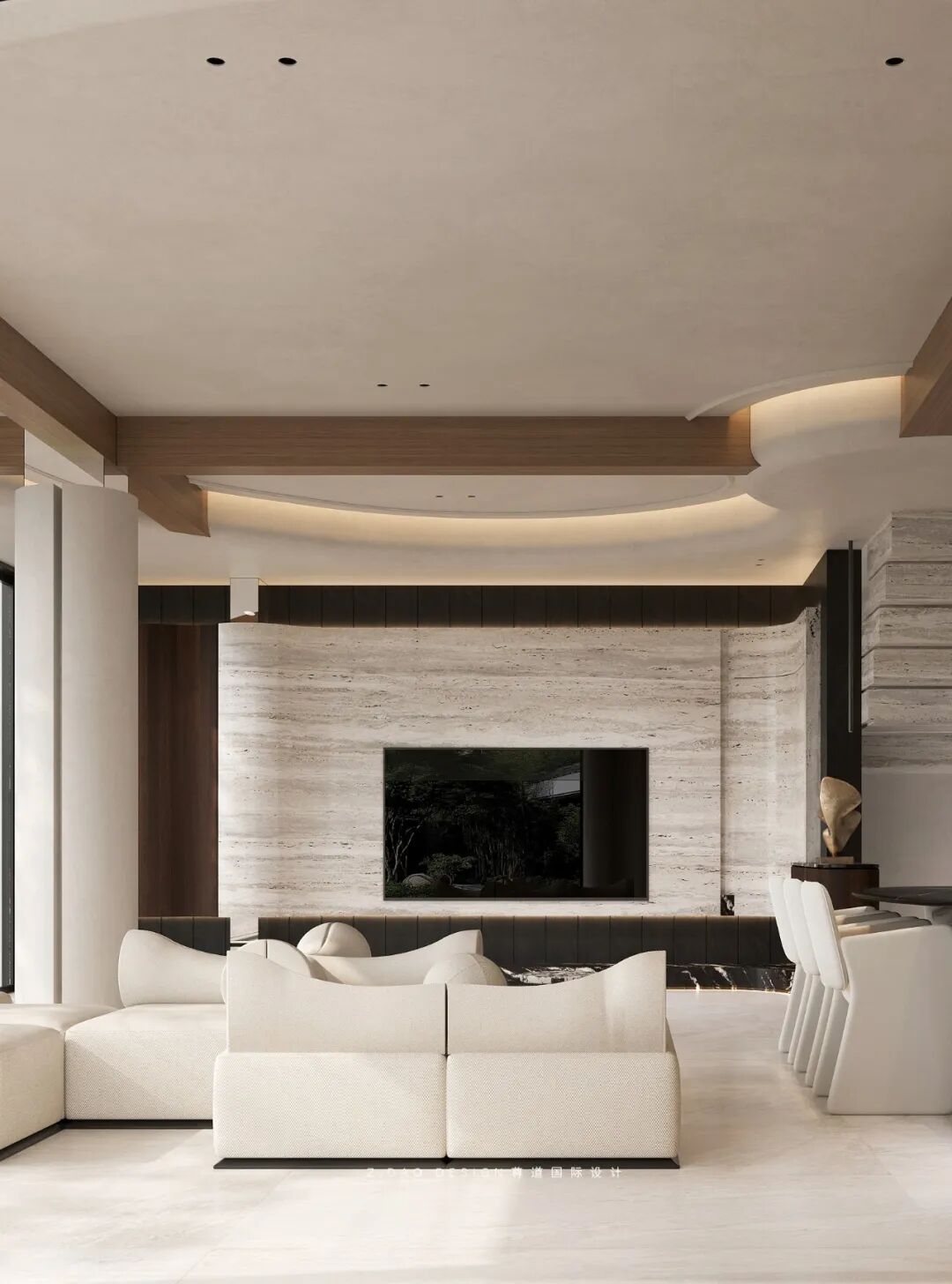 尊道新作|合肥『丽丰璞羽山』500㎡自然主义别墅，让家如有机生命般生长。-194