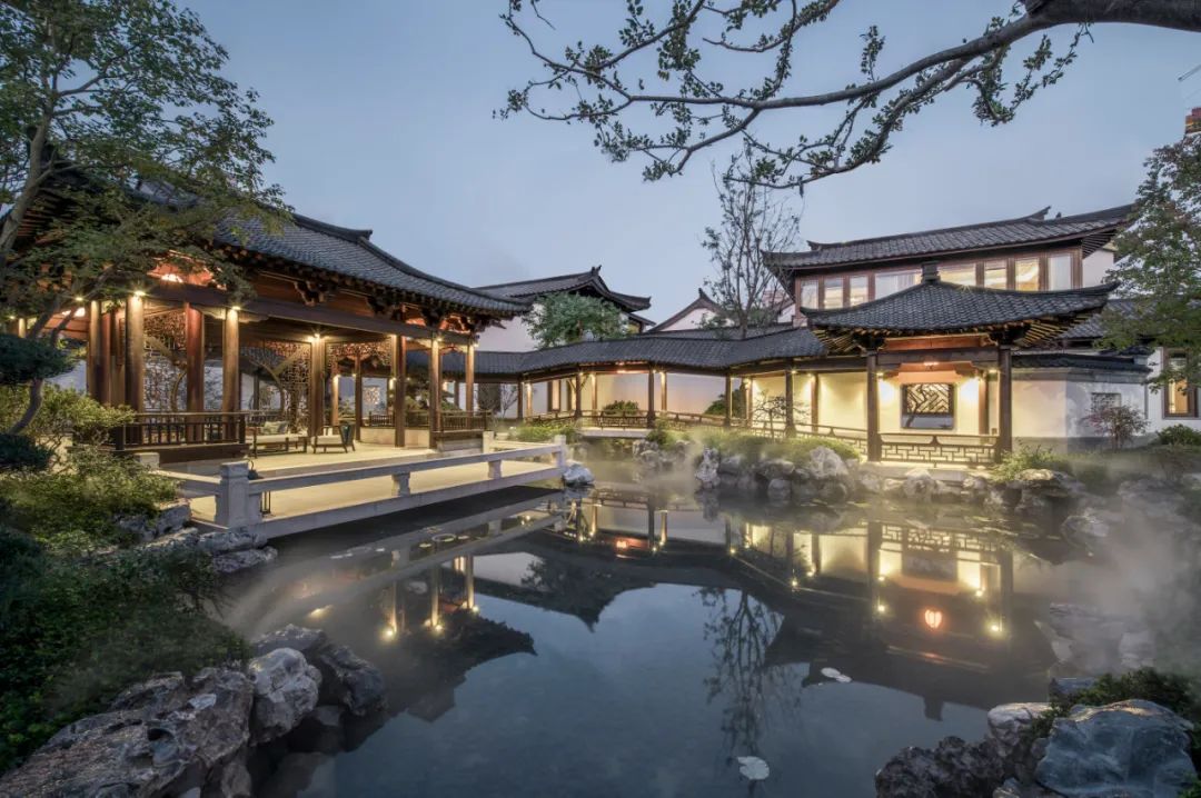 中式院落，寄托美好期望的宁静空间-106