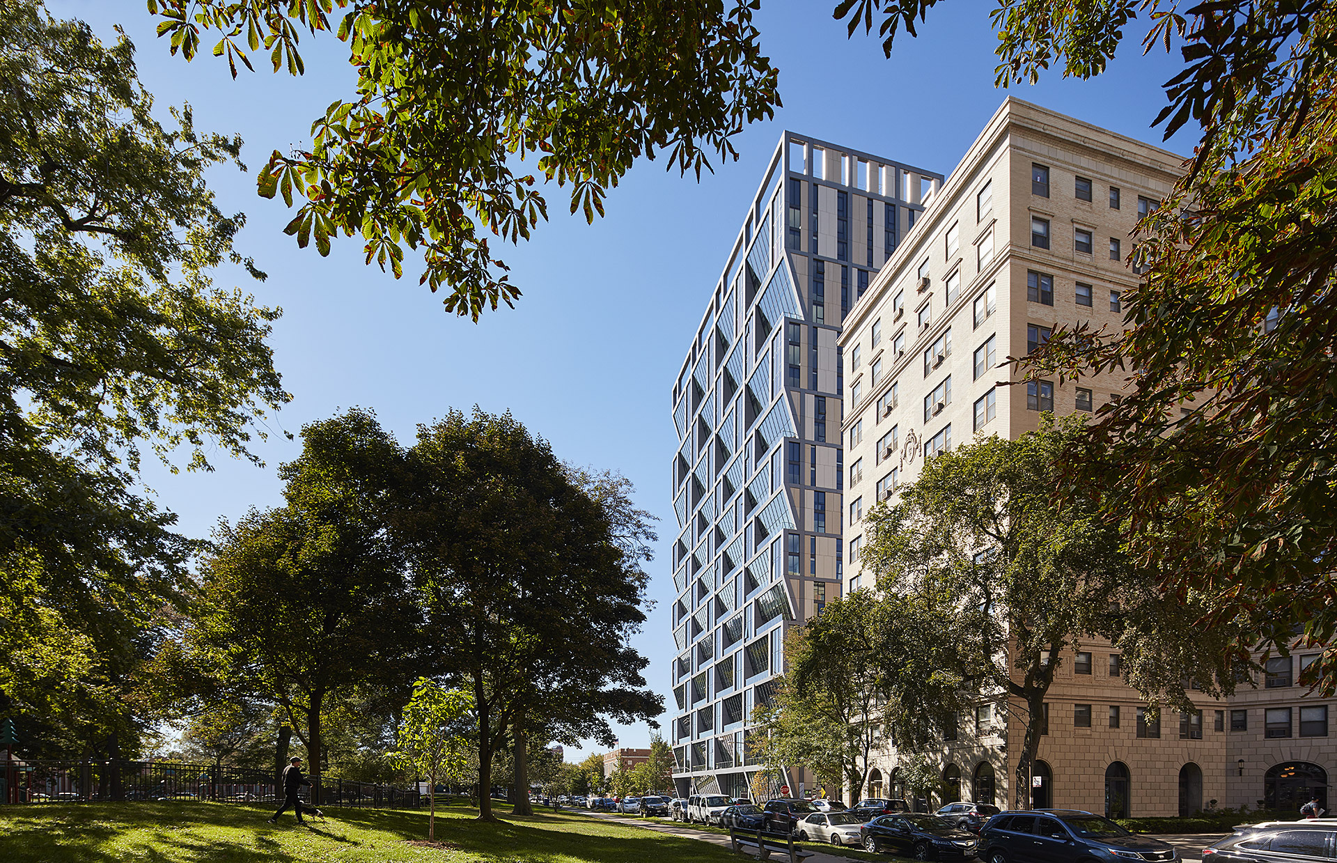 太阳能雕刻住宅塔 · Solstice in the Park丨美国芝加哥丨Studio Gang-14