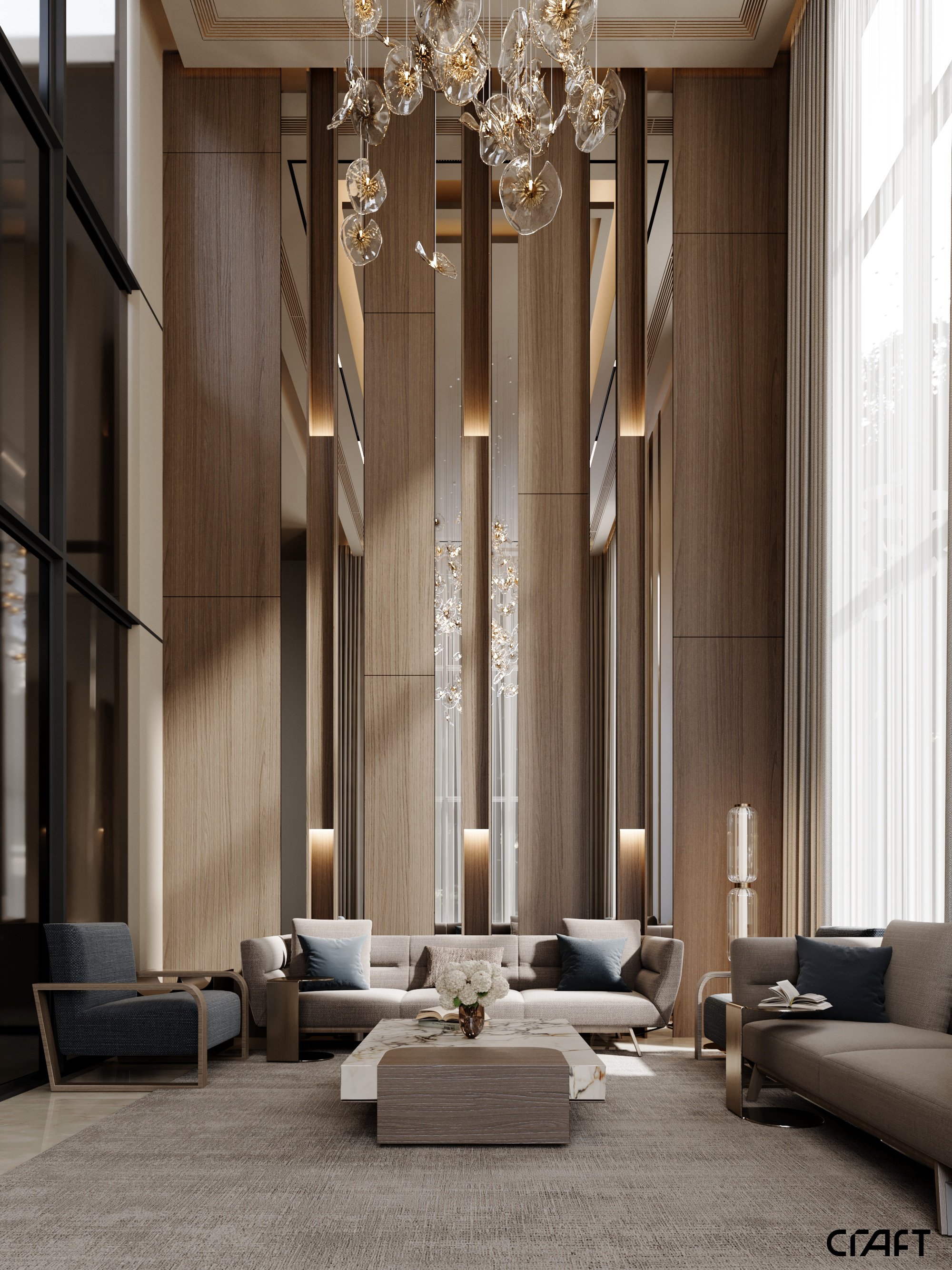 男士议事厅丨Craft Architects-0