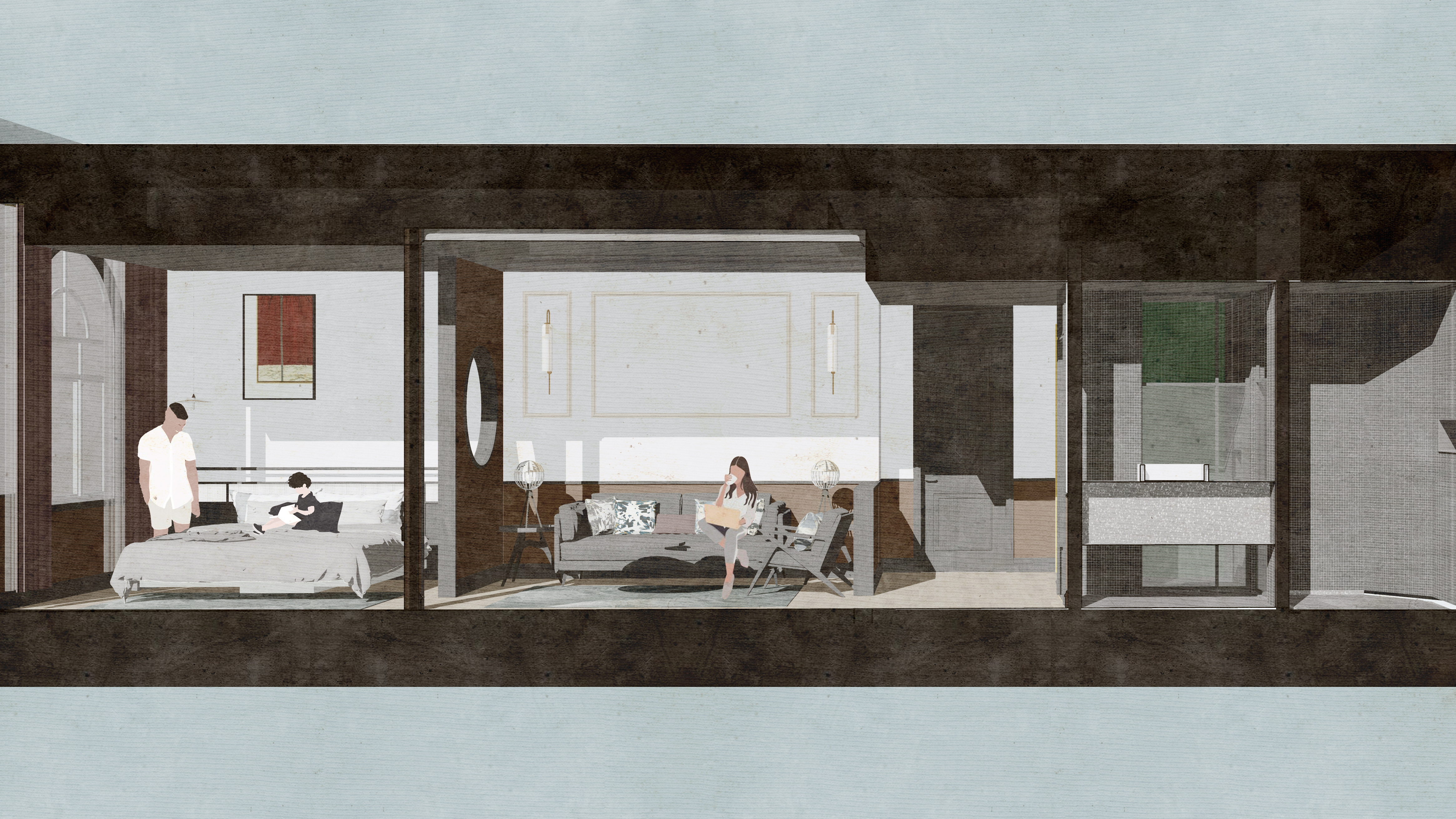 jsd·HOTEL 一座老洋楼的重生丨中国泸州丨Jade Simple Design简璞设计-38