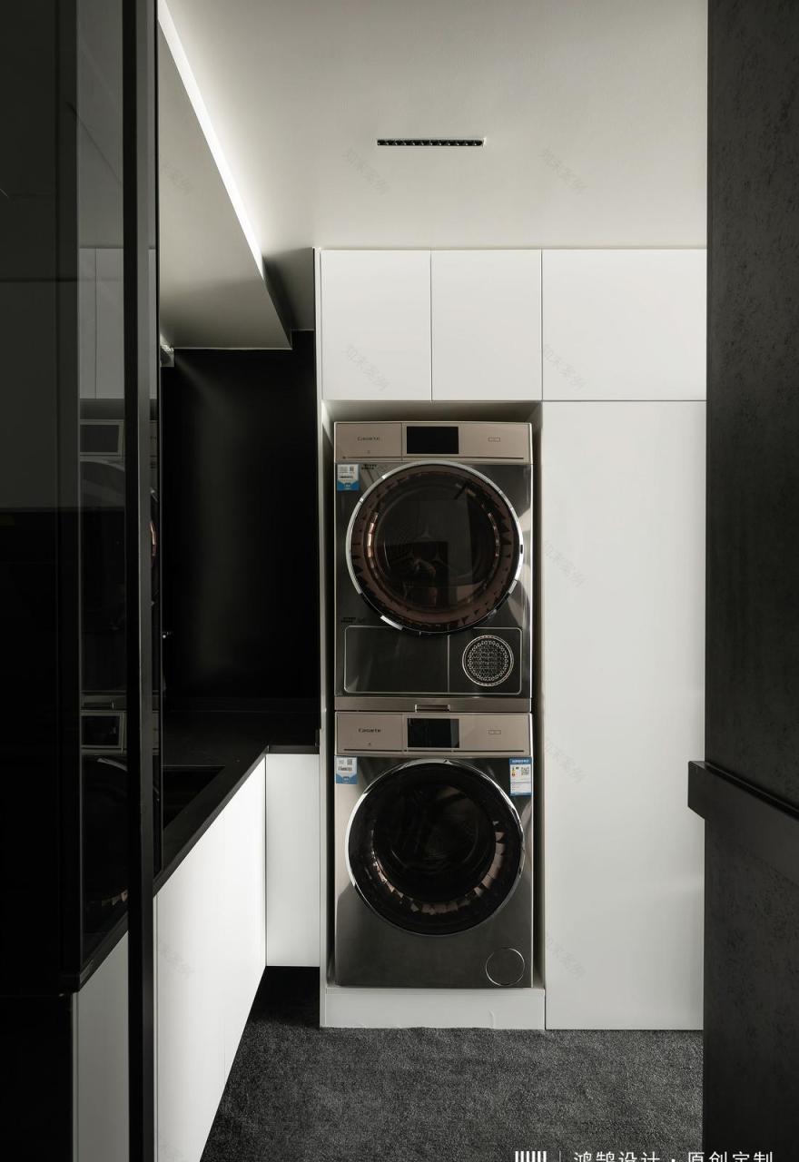 110㎡禁欲系现代风住宅-21