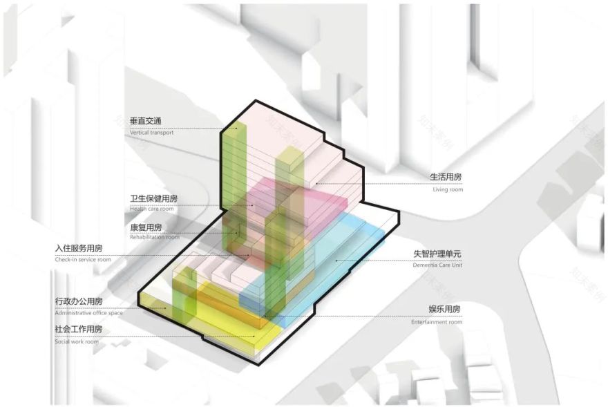 深圳龙岗区养老护理院丨中国深圳丨尼克建筑设计集团+中机国际工程设计研究院有限责任公司-61