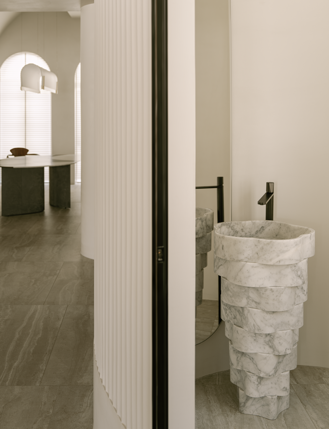 天津湖畔叠境400㎡别墅丨中国天津丨集见设计-40