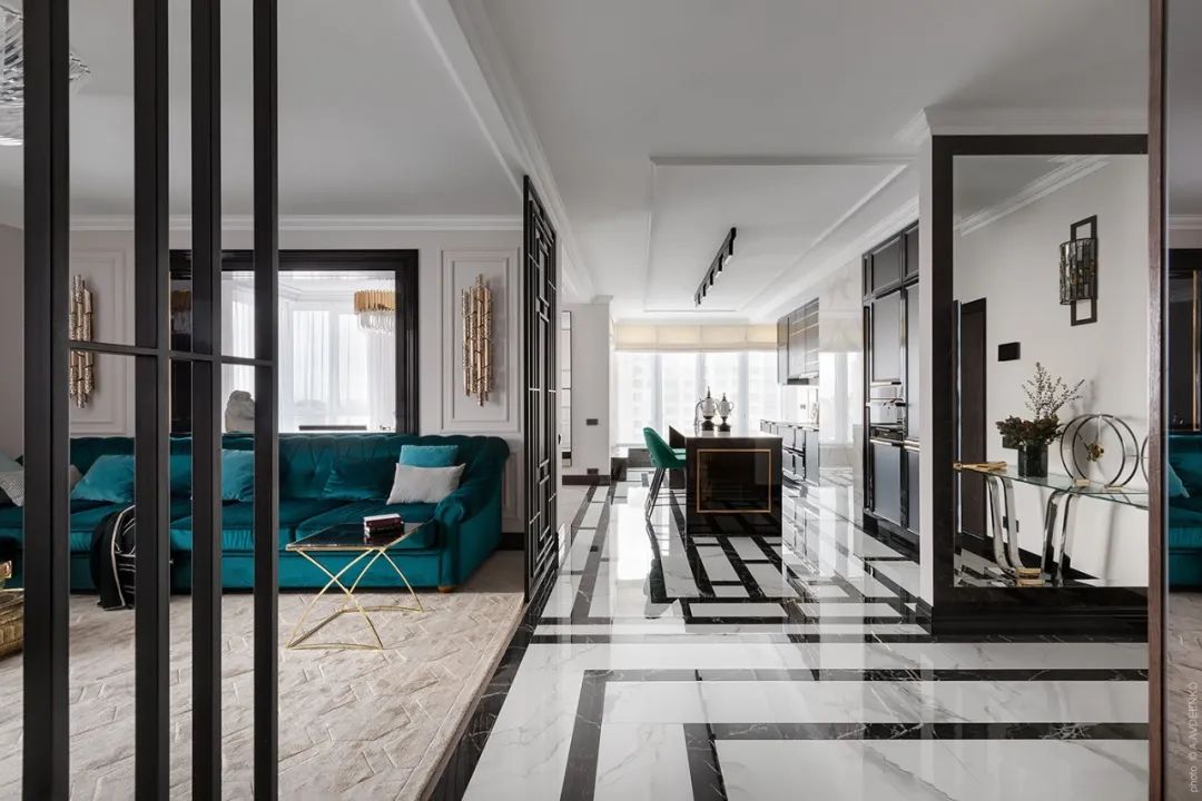 简约轻奢风，黄铜元素提升空间高级感-7