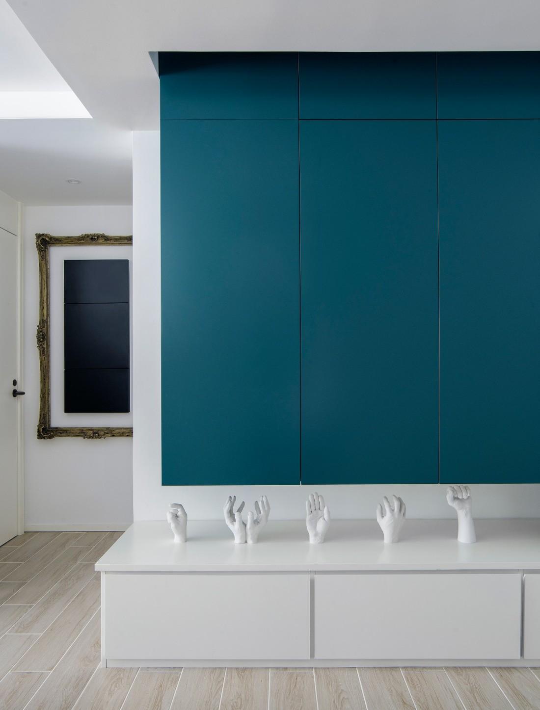 石家庄乐盟平层住宅 | “礼物”般的空间设计-13