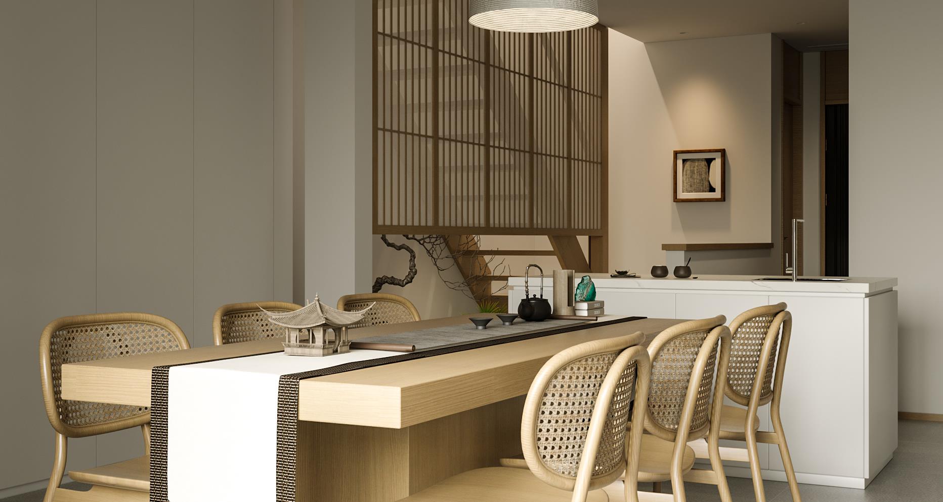 望山居全案设计丨鱼闪闪设计表现-3