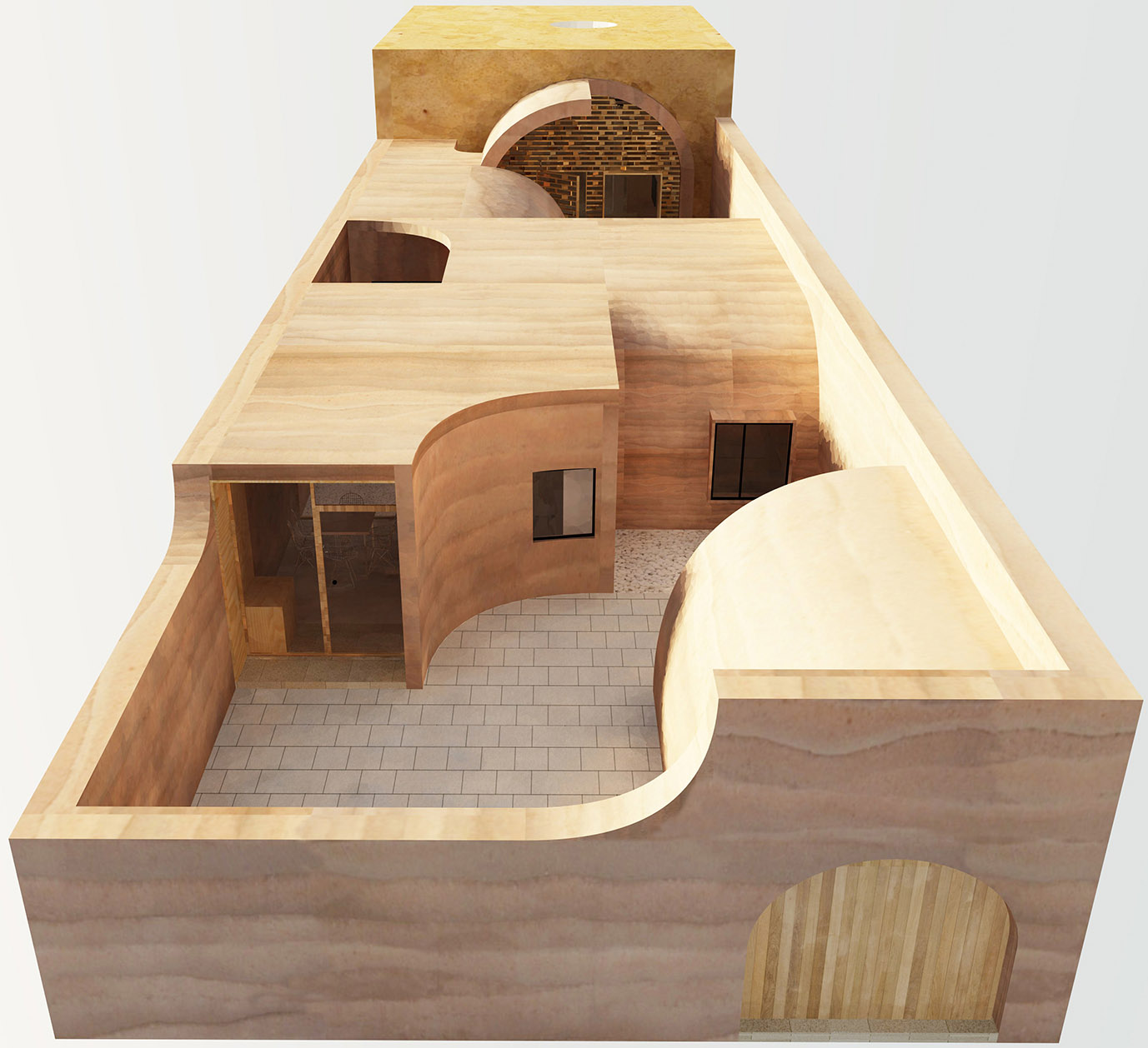 中国新窑洞 & 黄土上的院子,陕西渭南 / hyperSity 建筑设计事务所-86