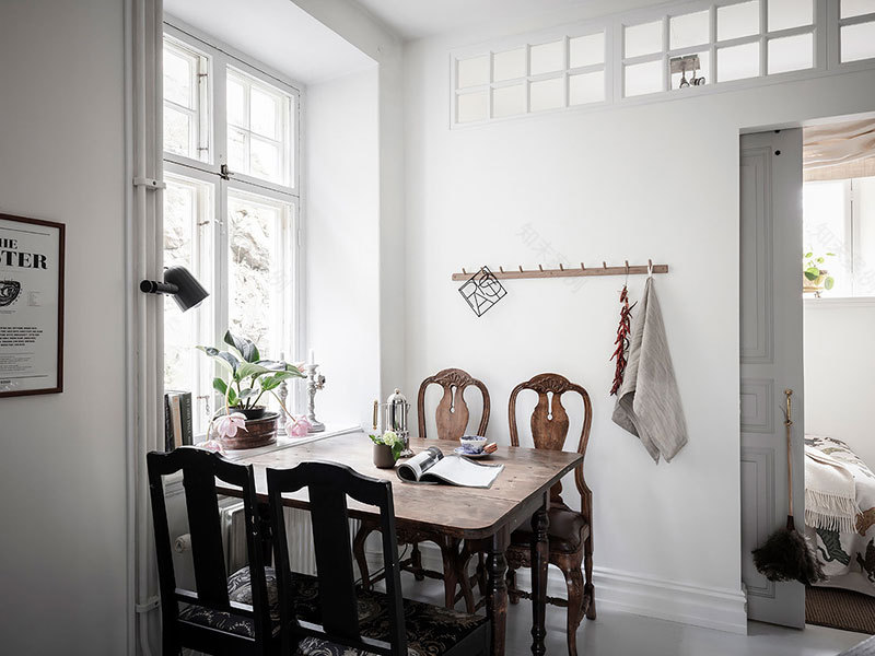 瑞典哥德堡 38 平米白色公寓,迷你空间大魅力-13