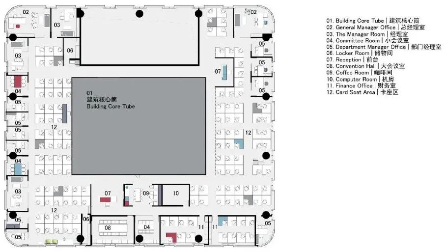 深圳国际物流公司总部办公设计丨中国深圳丨深圳向限建筑建筑设计有限公司-56
