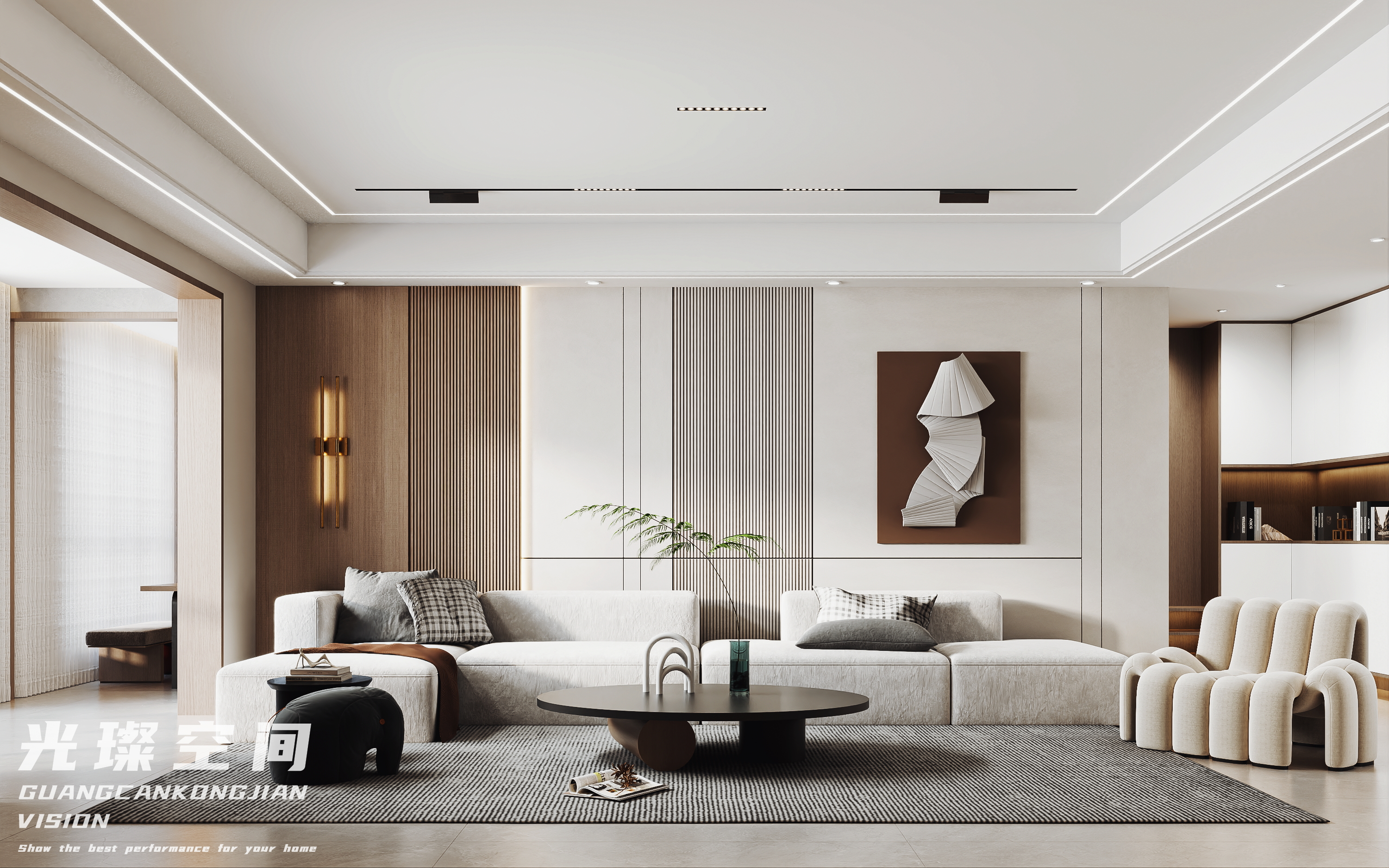 光璨空间 · 现代轻奢客餐厅-17