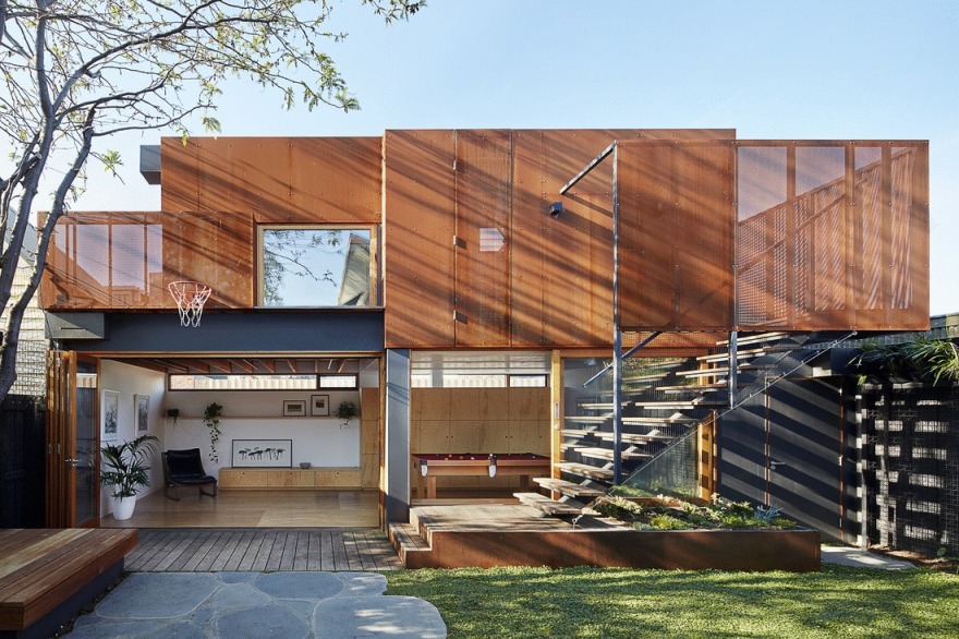 墨尔本巷道旁的私密生活空间-24