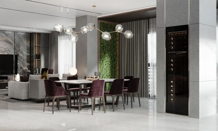 高级灰金属风格住宅丨俄罗斯丨俄罗斯圣彼得堡设计师 Gavriil Verbitsky-47