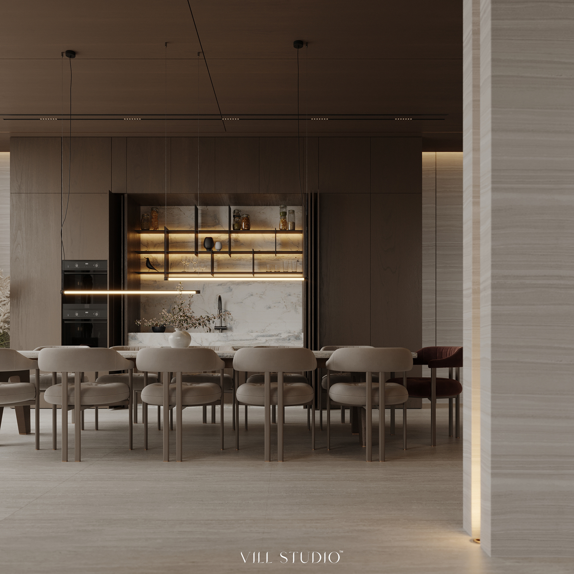 MODERN LUXURY BASEMENT INTERIOR | QATAR-15