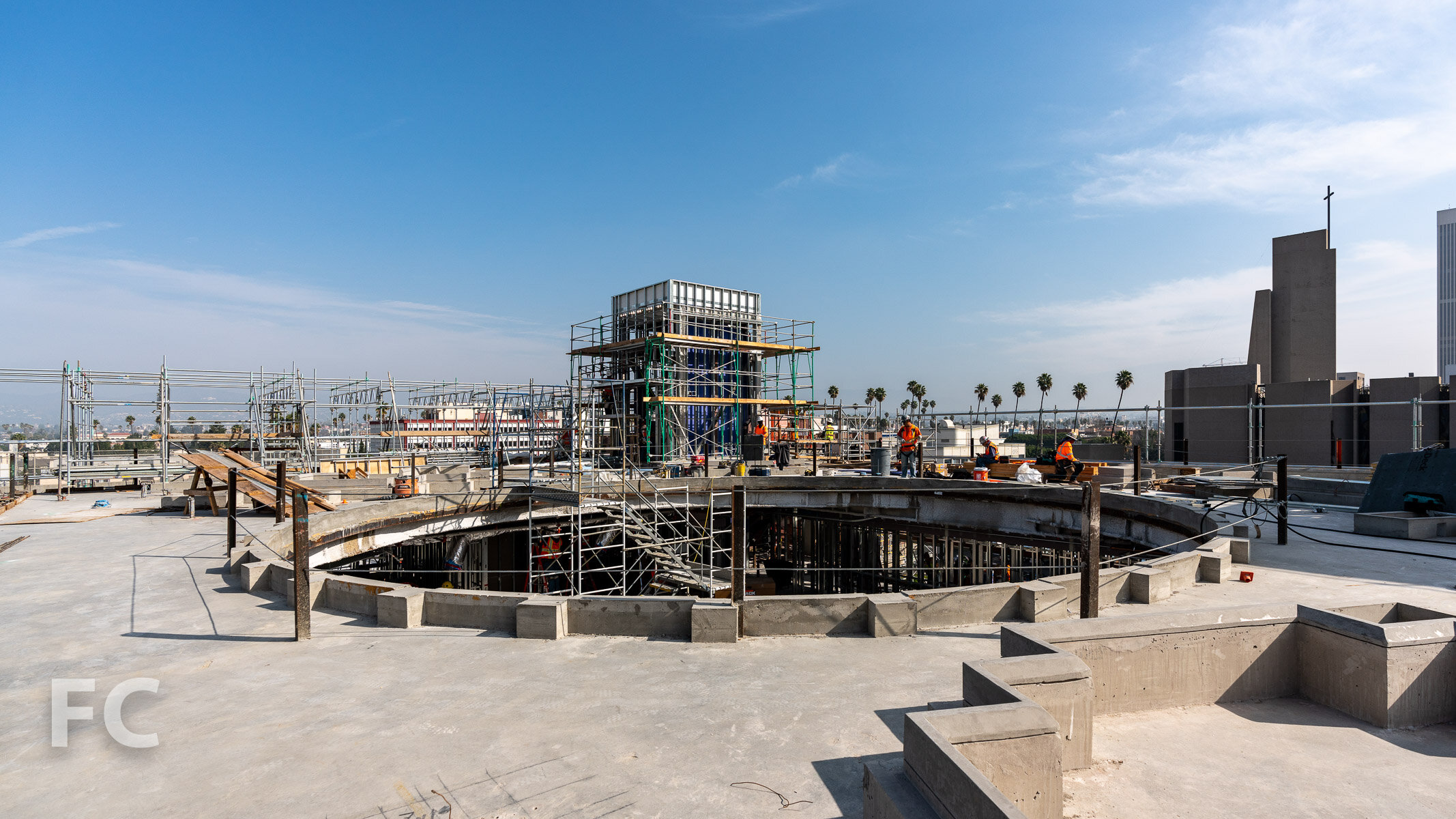 Construction Tour: Audrey Irmas Pavilion at Wilshire Boulevard Temple — FIELD CONDITION-29