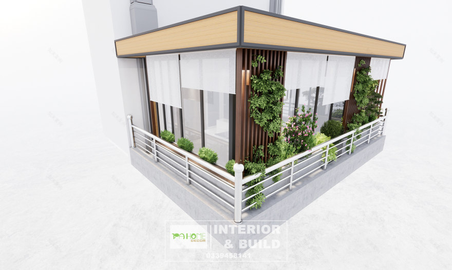 Cải tạo Sân Thượng HongMei(红梅天台改造)丨NỘI THẤT PAHOME(PAHOME室内)-15