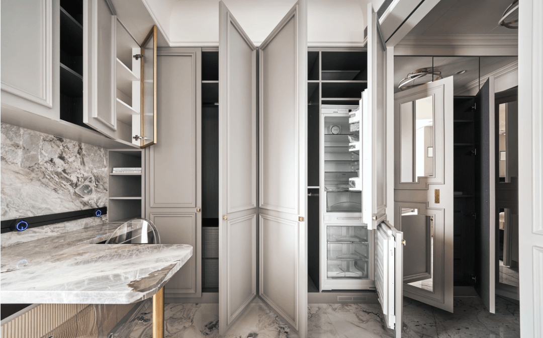 现代法式风格独居女孩的家-16