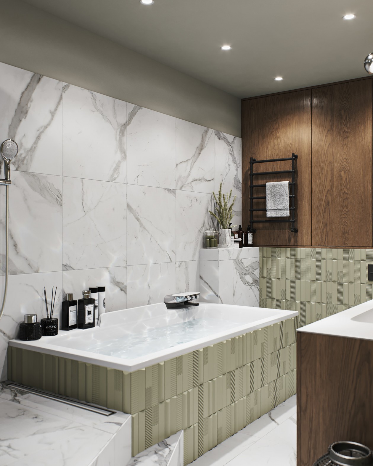 圣彼得堡 -98㎡混搭风公寓-26