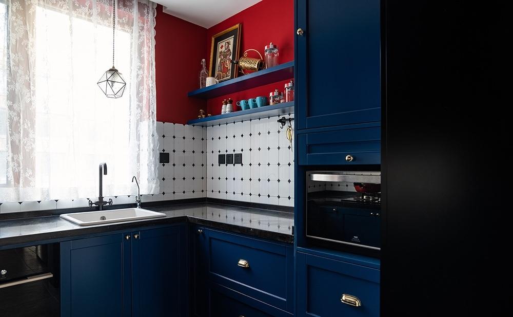 色彩冲击下的摩登复古家居设计-21