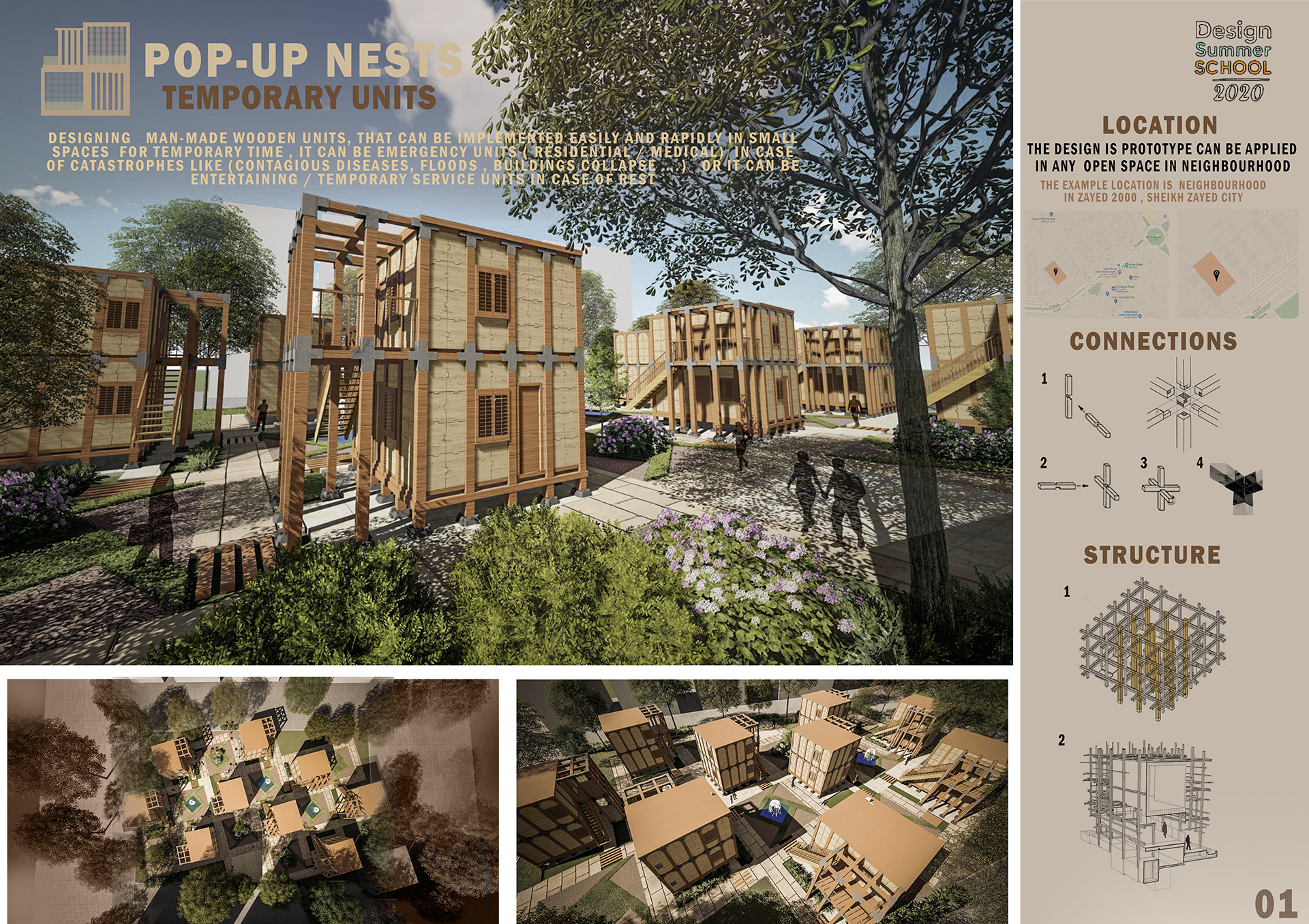 弹出式临时单元嵌套丨stodio 34 建筑学院-0