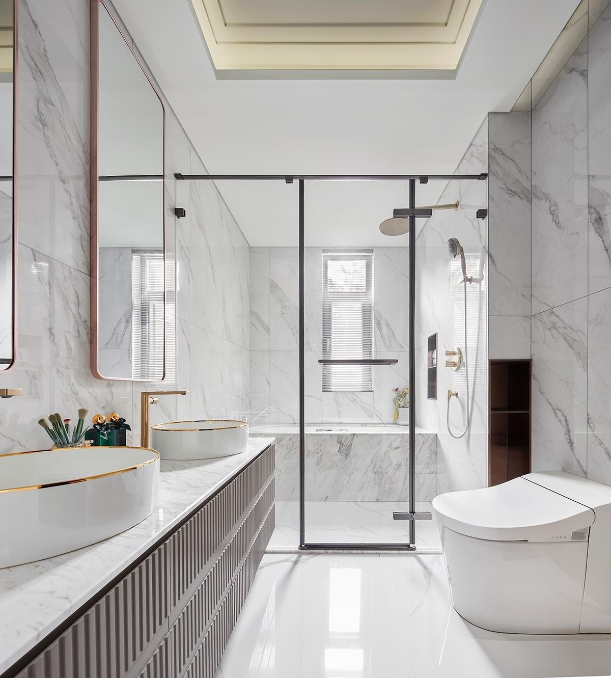 长春净月国泰云麓样板房丨中国长春丨骏地设计-47