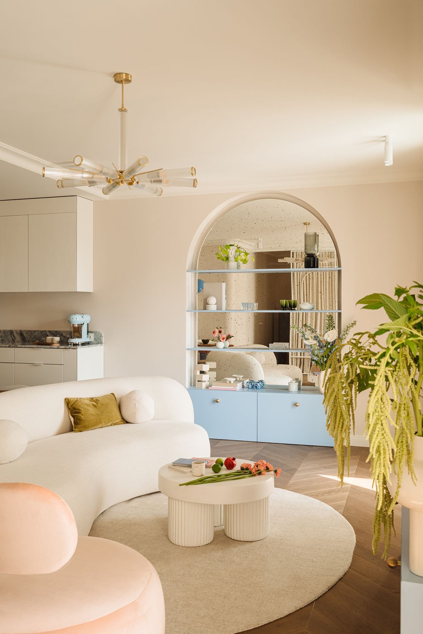 带PKiN景观的公寓室内设计丨波兰华沙丨Katarzyna Sosińska-37