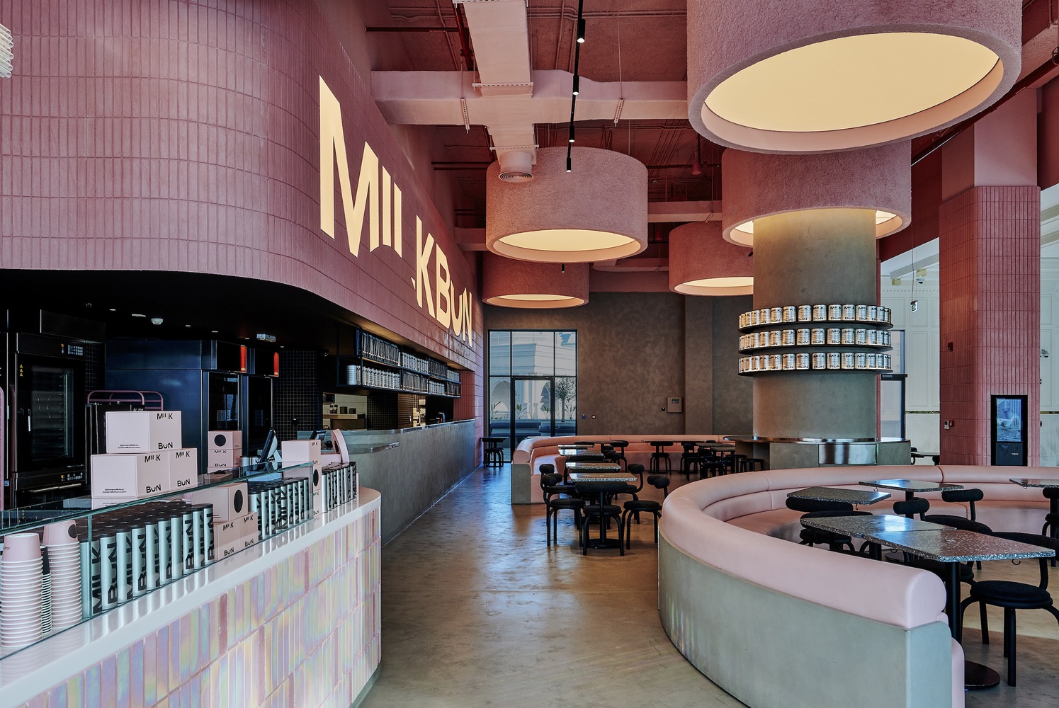 MILK BUN 餐厅丨卡塔尔多哈丨Rabih Geha Architects-19