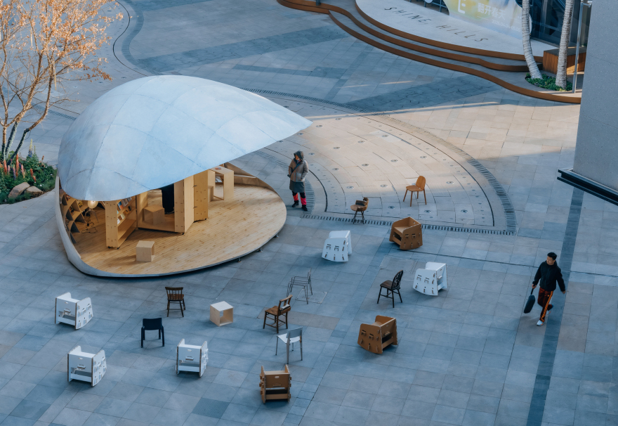 Shell Book Pavilion / LUO studio-45