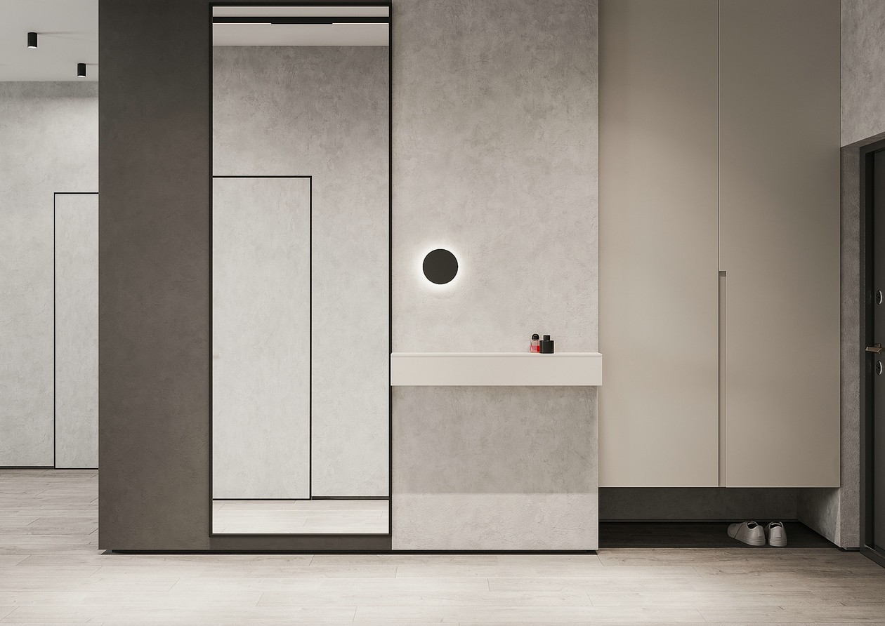 高级灰色系公寓设计-0