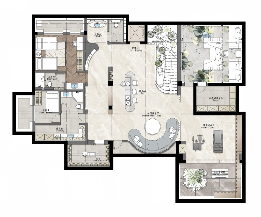 上海金臣别墅豪宅丨中国上海丨DESI 递思设计-72