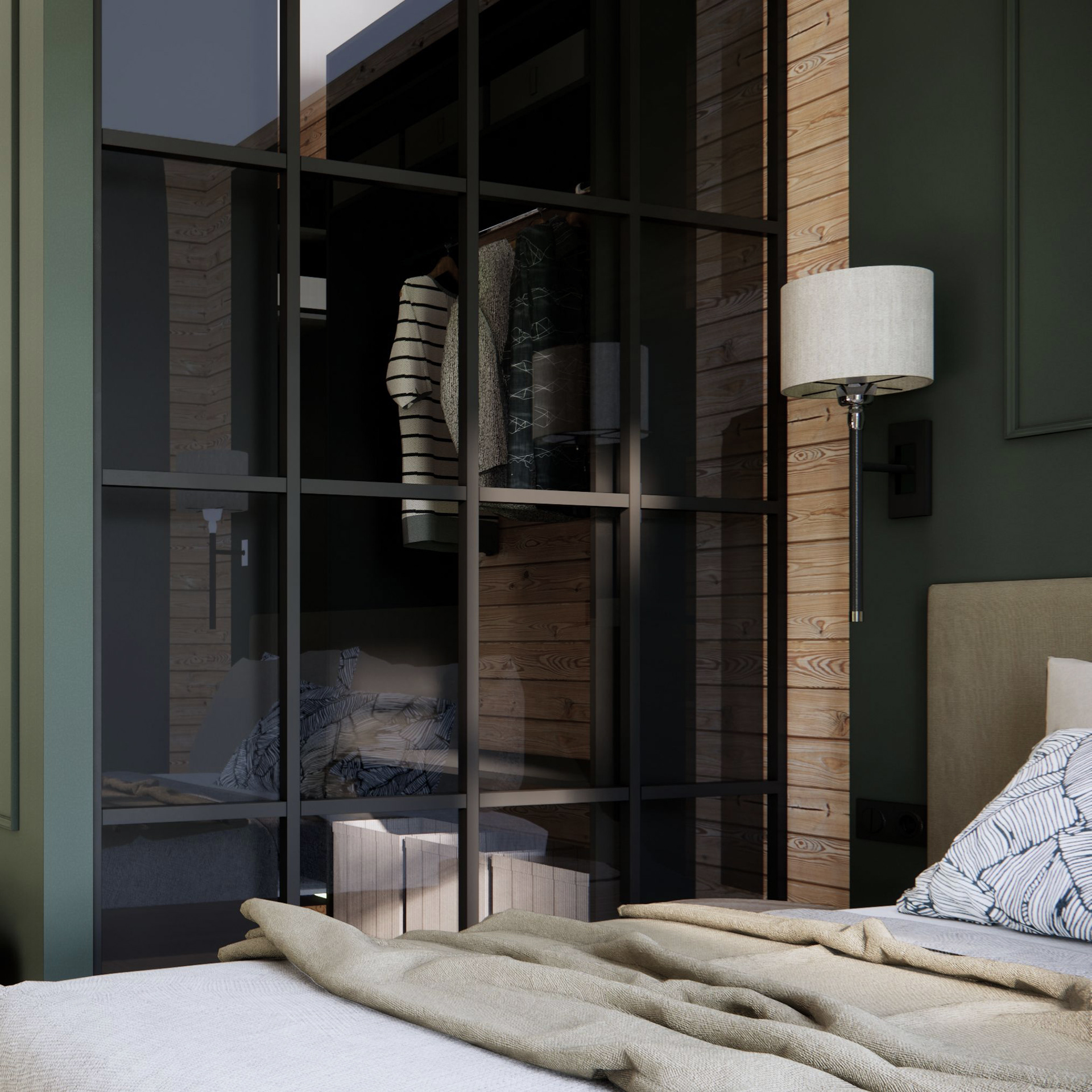 木制房屋卧室设计丨白俄罗斯丨Den Talovyra-10