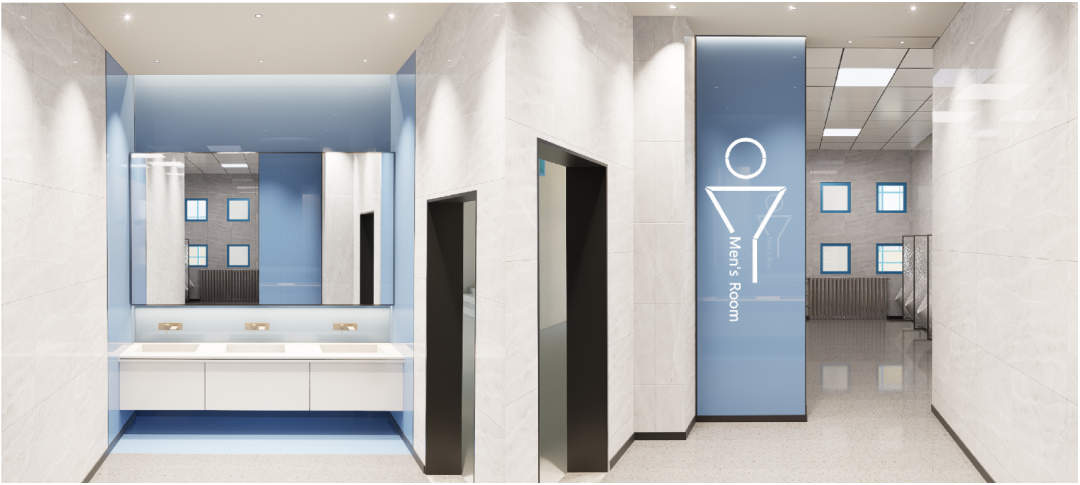 【现代·设计】方案二所作品——西北工业大学长安校区智慧教学楼D座室内改造装修项目-76