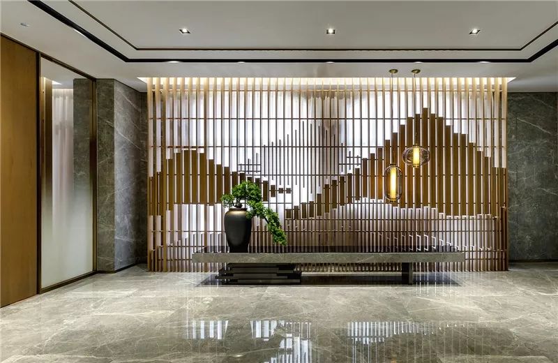 木石之盟——东方禅意与现代办公空间的完美融合-13
