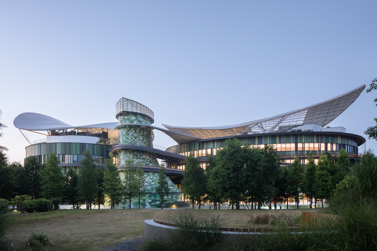 江苏黄海海滨国家森林公园的非常规会议中心丨中国江苏丨清华大学建筑设计研究院,素朴建筑工作室-17