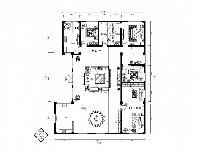 【上海实创装饰】正大西镇独栋别墅欧式风格装修设计-7