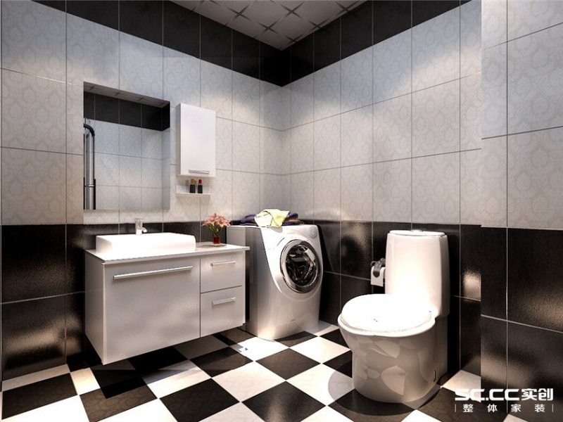 【上海实创装饰】101平韶光花园现代简约风格家居设计-8