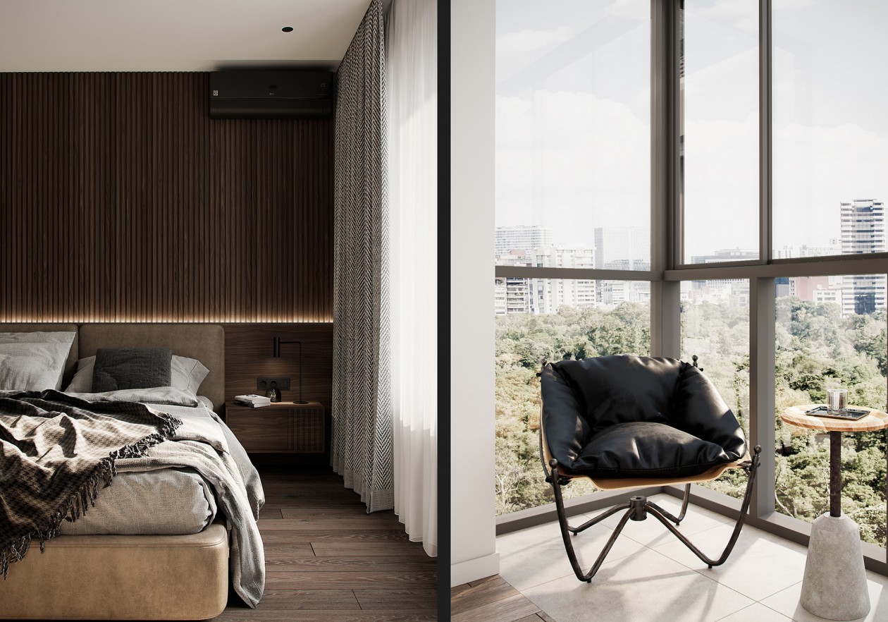 棕色小空间设计 温馨优雅-5