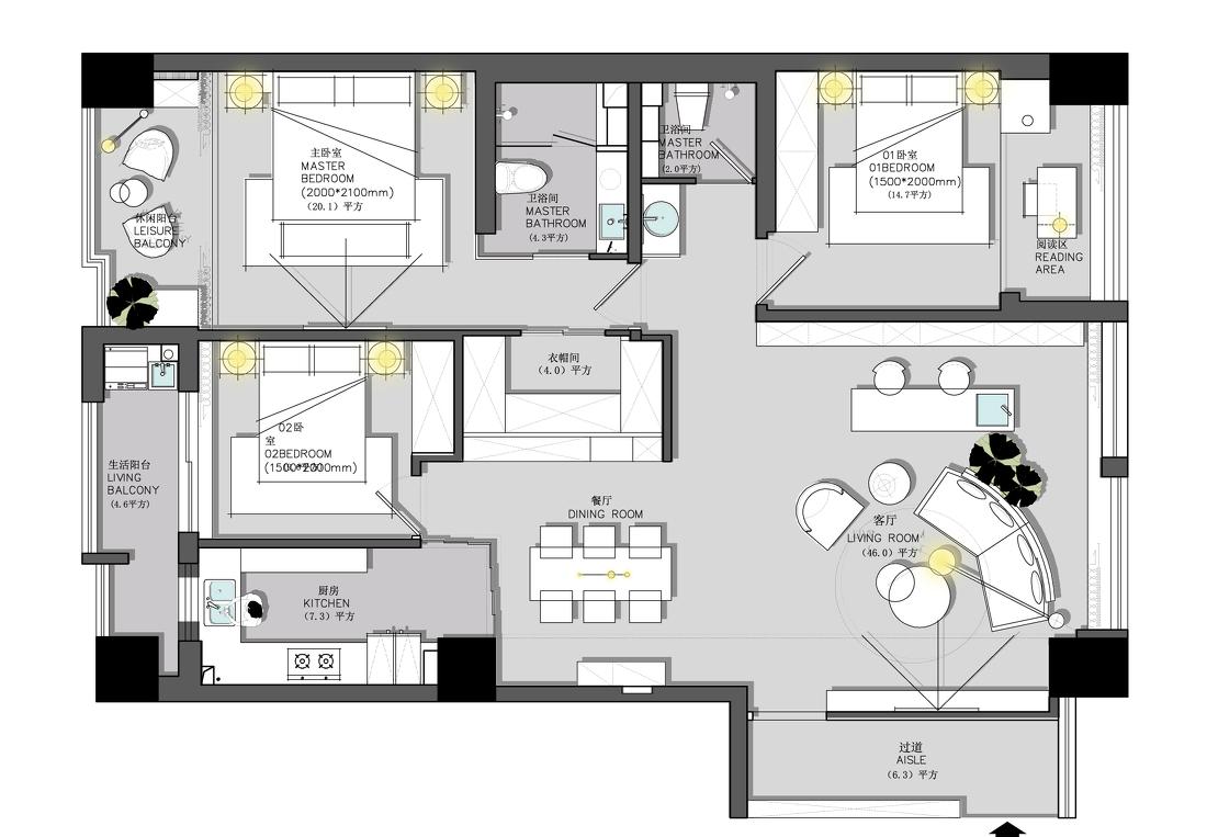 144m²老屋翻新，打造现代宜居空间-6