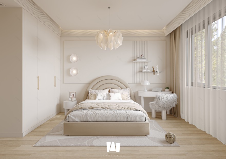 自然温馨的错层空间设计丨它山空间设计-25