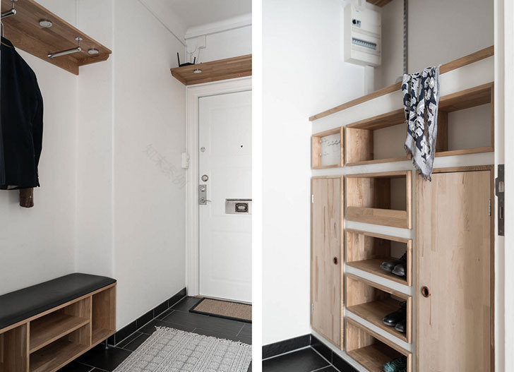 斯堪的纳维亚风格一居室打造私密卧室-18