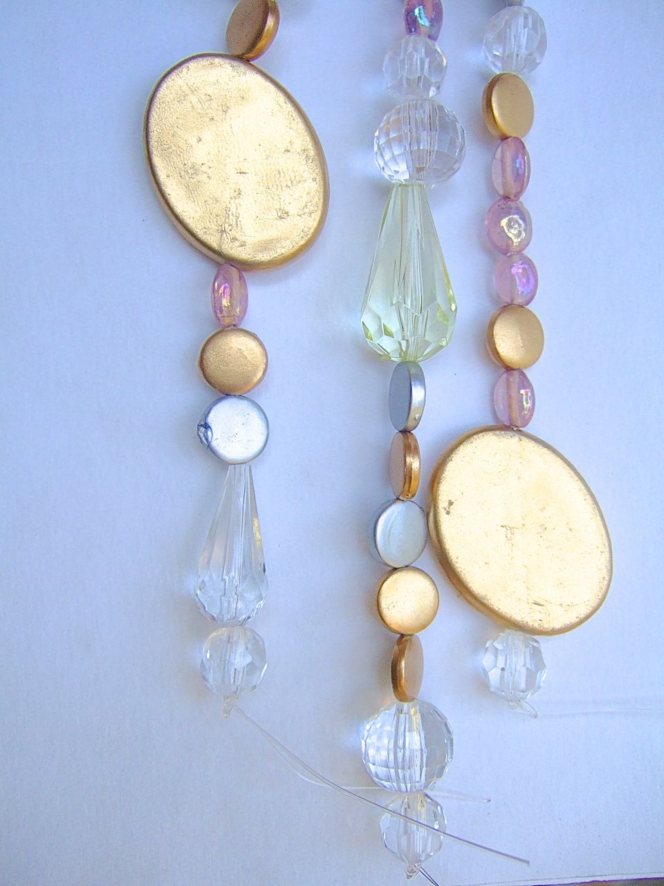 伦敦住宅银金椭圆淡彩水晶玻璃珠帘丨英国伦敦丨Memories of a Butterfly Shop-10