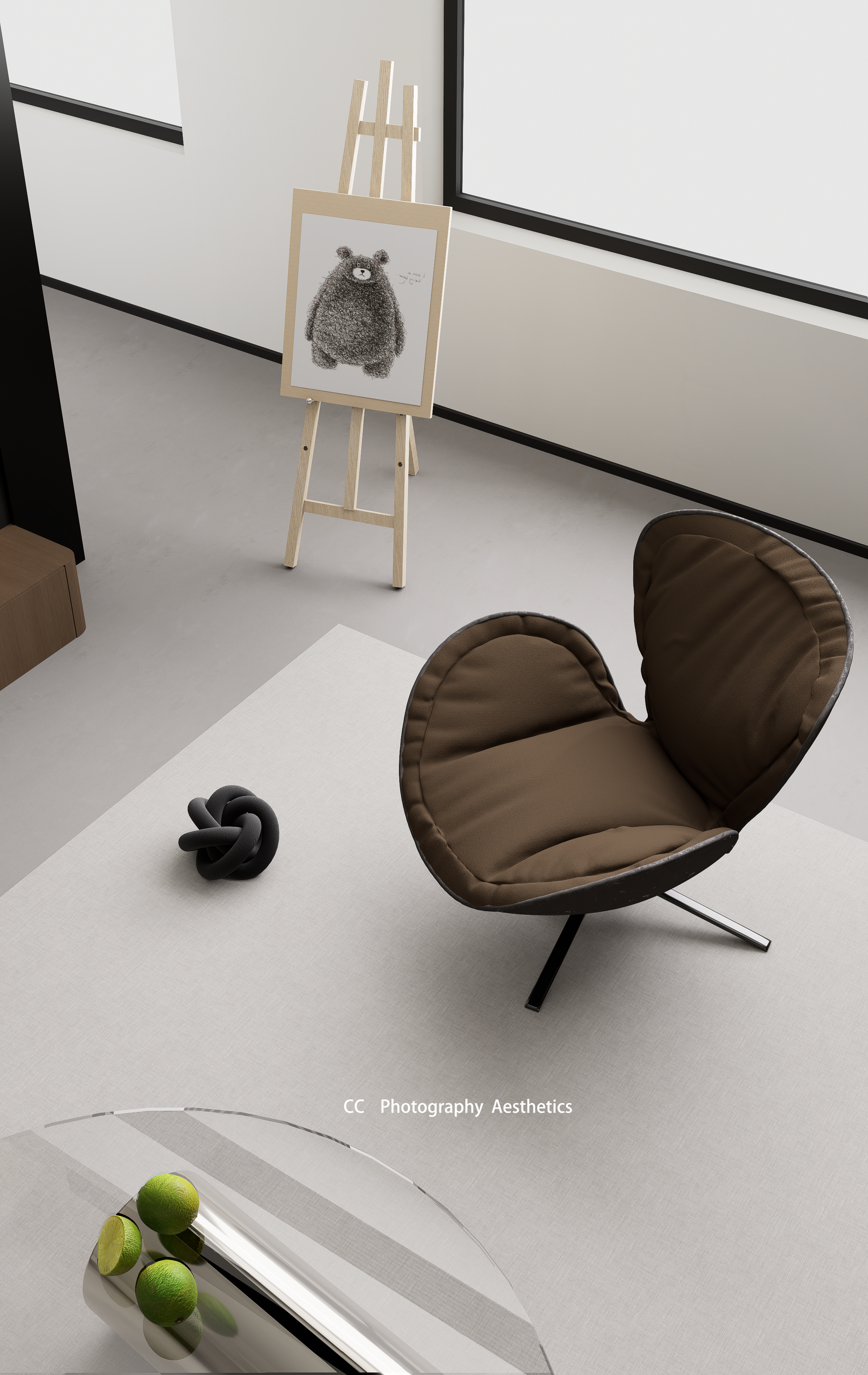 国睿华庭意式极简原创方案丨中国菏泽丨CC 空间设计工作室-10